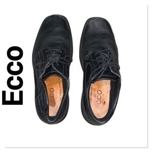 ECCO Black Men’s Leather Shoes size 42 (8-8.5)